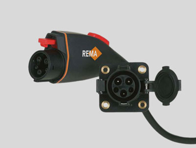 REMA EV Type 1 Connector and Inlet preview